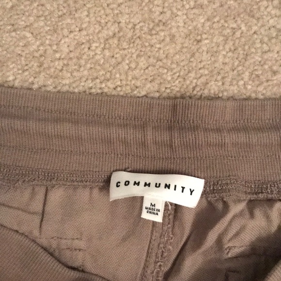 aritzia community jogger khaki pants - Picture 3 of 4